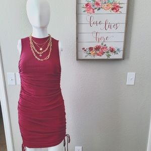 Maroon dress